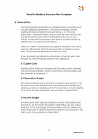 Page 11: Business Plan Template - Teen Entrepreneur · Small to Medium Business Plan Template Business Plan Overview ... questionnaire. Collate the answers into a table and represent them