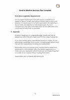 Page 15: Business Plan Template - Teen Entrepreneur · Small to Medium Business Plan Template Business Plan Overview ... questionnaire. Collate the answers into a table and represent them