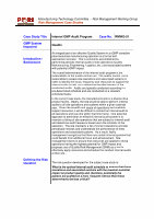 Page 1: Case Study RMWG-01 Internal GMP Audit Program (3)