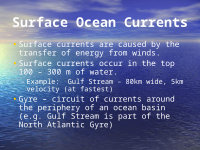 Ocean Currents - [PPT Powerpoint]