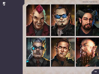 Shadowrun: Hong Kong High Quality 9x12 Art Print SIGNED by Joel DuQue  (Includes soundtrack download)